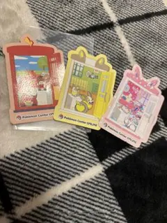 ポケモン　おとどけ！ステッカー　非売品3点セット