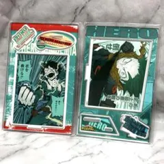 緑谷出久 ヒロアカ バースデー アクスタ 名場面ジオラマ ジャンショ バースデイ