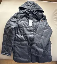TOROY チャコール キルティングジャケット Ｌサイズ 中綿ハーフコート