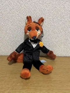 ズートピア ニック・ワイルド タキシード ぬいぐるみマスコット