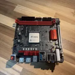 MINI-ITX AM4 X370(OEM)・中古・CPU付・BIOS起動 - メルカリ