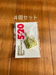 4個セット　嵐　5×20 チャーム　アクリルプレート　キーホルダー　4個セット