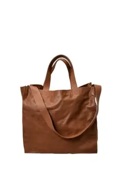 【新品】本革レザー クロスボディ トートバッグ　【zara origins】のサムネイル