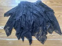 repipi armario Mサイズ 150〜160 レースヘムミニスカート