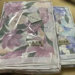 悠久浪漫 綿100% コットン毛布 140×200cm 2枚セットのサムネイル