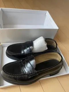 う*ぎ様 HARUTA ブラックローファー 23㎝