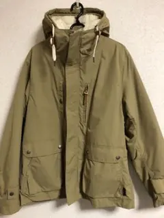 coen フード付き ベージュ マウンテンパーカー M
