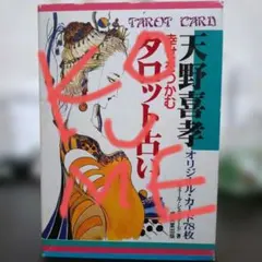 幸せをつかむタロット占い 天野喜孝 オリジナルカード78枚 成美堂出版