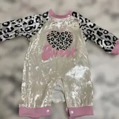 レオパード柄ロンパース　Sweet