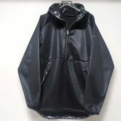 アンダーアーマー COLDGEAR ハーフジップ パーカー 黒 メンズL