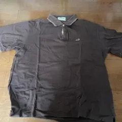 Crocodile クロコダイル ブラウン ポロシャツ LL