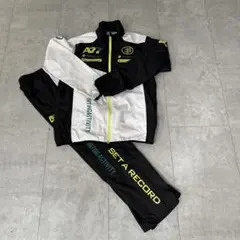 ASICS A77ウインドブレーカージャケット＆パンツ上下セット