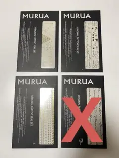 新品　MURUA　ムルーアORIGINAL TATTOO タトゥーシール　タトゥ