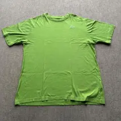 【希少】Kappa カッパ Tシャツ XL ライムグリーン 刺繍ロゴのサムネイル