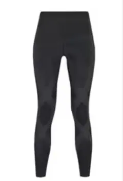 【美品】alo ブラック レギンス　Sサイズ Alo Yoga（アロヨガ）の「ALO SEAMLESS CABLE KNIT HIGH-WAIST LEGGING