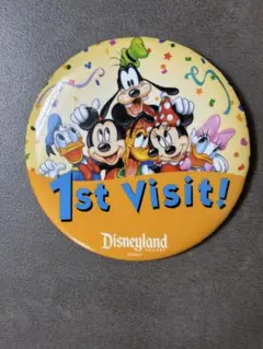 カリフォルニアディズニーランド 1st Visit! バッジ②