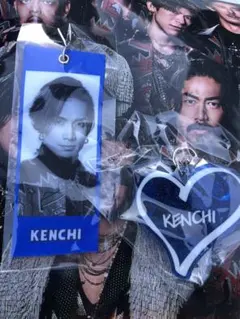 EXILE 橘ケンチ めじるしタグ&ラメネームキーホルダー 2種セット ガチャ