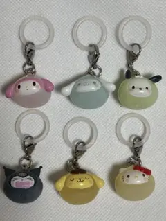 サンリオキャラクターズ～なりきりまん～ めじるしアクセサリー　コンプリートセット