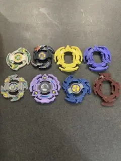 【未使用未開封】爆転シュート　ベイブレードバトルパーツ8点セット 爆転シュートベイブレード ベイブレード ベイバトルパーツ