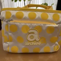 美品❤️アルチビオ❤️水玉 赤色 カートバッグ➕おまけボール付き