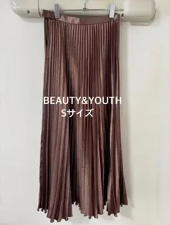BEAUTY&YOUTH✴︎サテンプリーツスカート(S size)