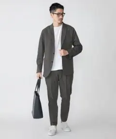美品✨️SHIPS ×TAION別注 セットアップ XL 濃紺 ウォッシャブル