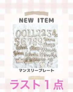 木製マンスリープレート