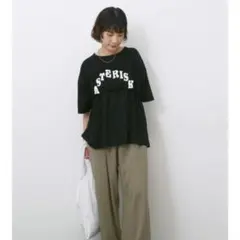 837☆*・様専用　新品 SamansaMos2 シャーリングドッキングＴシャツのサムネイル