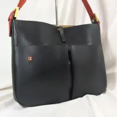 【美品】 BALLY ワンショルダー ショルダーバッグ ブラック バリーのサムネイル