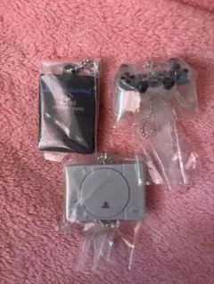 プレイステーション　ミニチュアチャーム　PlayStation コントローラー