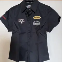 Harley-Davidson ブラック シャツ S ハーレー　バイク　半袖