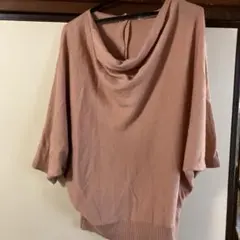 ドルマンスリーブ ニット