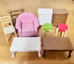 ミニチュア家具おまとめセット