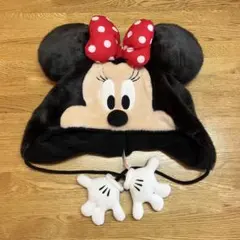 ミニーマウス キャラクター帽子 フリーサイズ