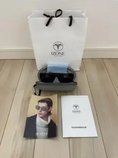 IZONE NEW YORK サングラス マットブラック