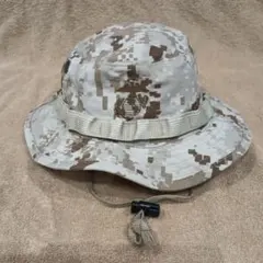 海兵隊迷彩帽子ブーニーハット　LARGE