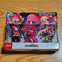 新品未開封 amiibo トリプルセット [タコガール／タコ／タコボーイ]