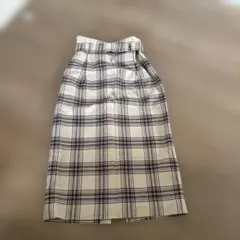 ローリーズファーム　チェック柄タイトスカート