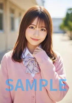 L1113　AI美女 A4ポスター コスプレ　水着　グラビア ランジェリー