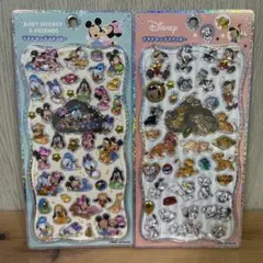 ディズニー　プチドロップステッカー　２枚