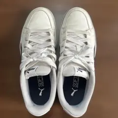 PUMA スニーカー ホワイト ネイビーのサムネイル