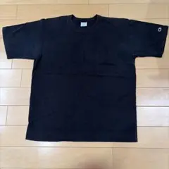 Champion ブラック Tシャツ LARGE
