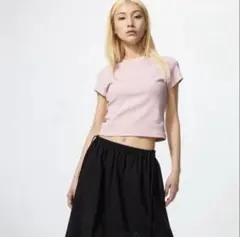 UNIQLOユニクロ　ミニT ピンク　Ｓのサムネイル