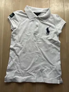 Ralph Lauren ホワイト ポロシャツ　120cm