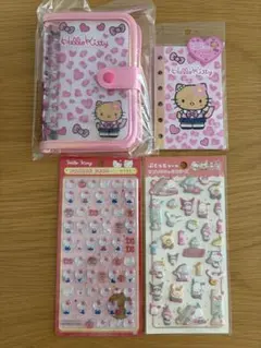 正規品　ボンボンドロップシールミニ　ハローキティレッド　サンリオ　日焼けキティ