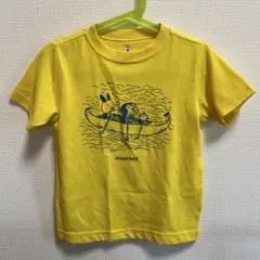 mont-bell キッズ Tシャツ 110cm イエローのサムネイル