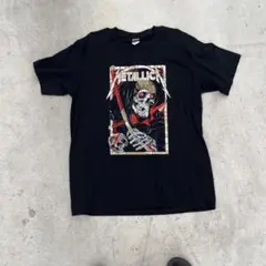 METALLICA スカル スネーク　ブラックTシャツ