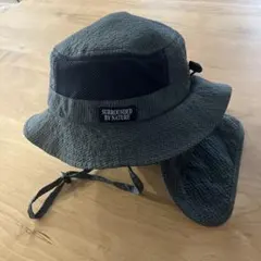 ダークグリーン メッシュバケットハット 52