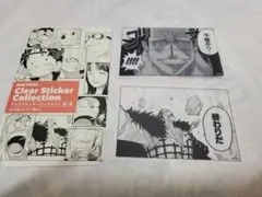 ONE PIECE ワンピース クリアステッカーコレクション クロコダイルのサムネイル