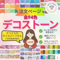デコうちわに♥️ミルキーストーン♥️デコパーツ 接着剤 黒1.5mmあり
